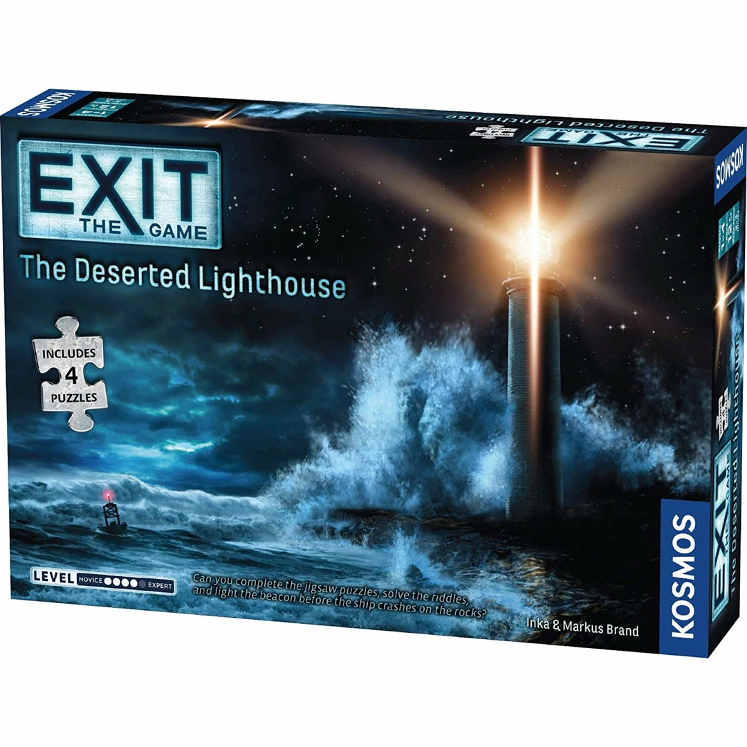 Wholesale π Kosmos Exit The Game: The Deserted Lighthouse (with Jigsaw Puzzles) Board Games 𧨠3 Kosmos Exit The Game: The Deserted Lighthouse (with Jigsaw Puzzles) Board Games