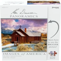 Pressman Toy Toys & Figures Ken Duncan Panoramics: Divine Light, Wyoming 504pc Puzzle