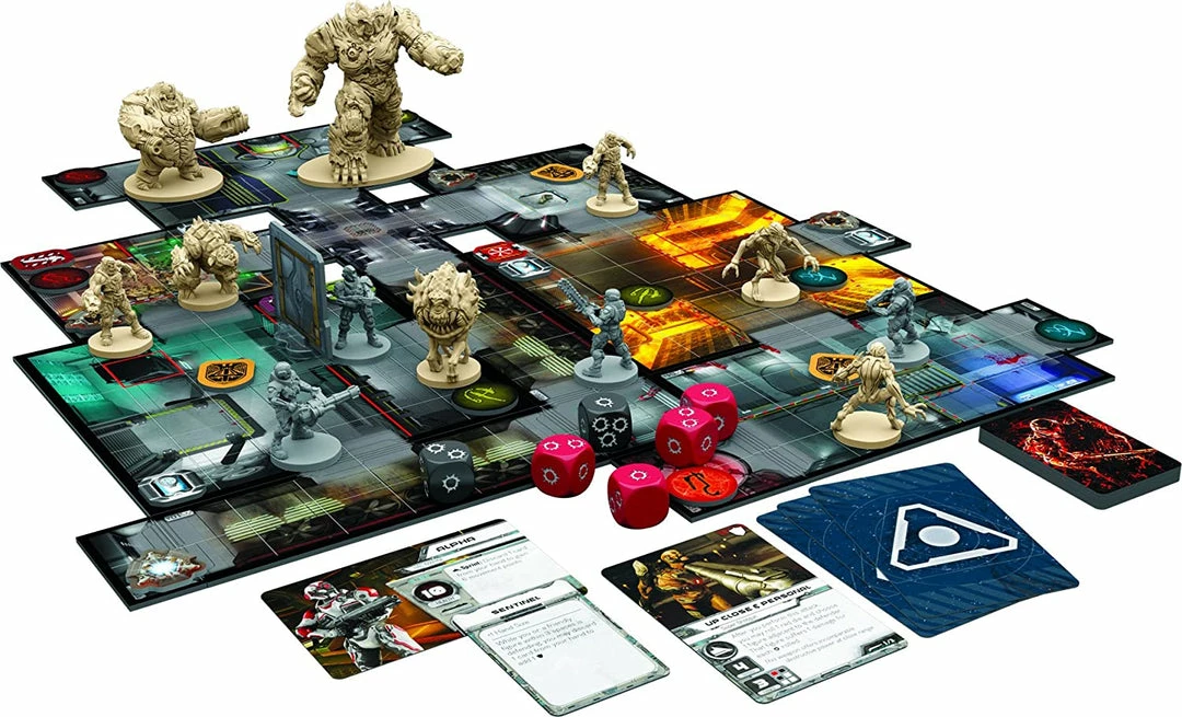 New ❤️ Fantasy Flight Games Doom: The Board Game Board Games ⌛ 4 Fantasy Flight Games Doom: The Board Game Board Games