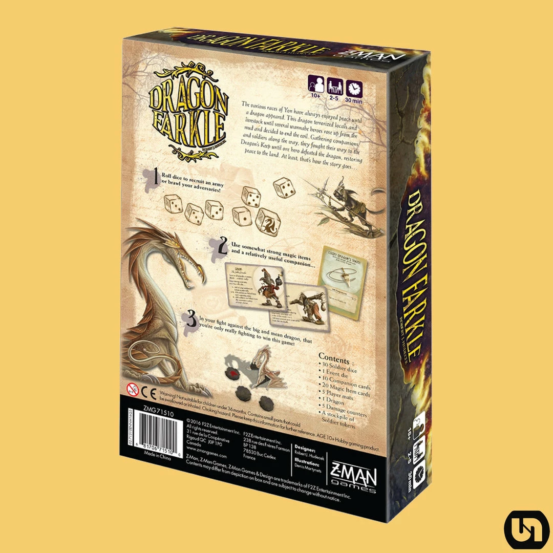 Brand new π₯ Zman Games Board Games Dragon Farkle π 4 Zman Games Board Games Dragon Farkle