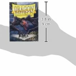 Arcane Tinman Dragon Shield Matte Sleeves - Black (100-Pack)