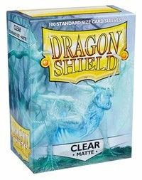 Outlet π Arcane Tinman Dragon Shield: Matte Sleeves -Clear (100-Pack) π 3 Arcane Tinman Dragon Shield: Matte Sleeves -Clear (100-Pack)