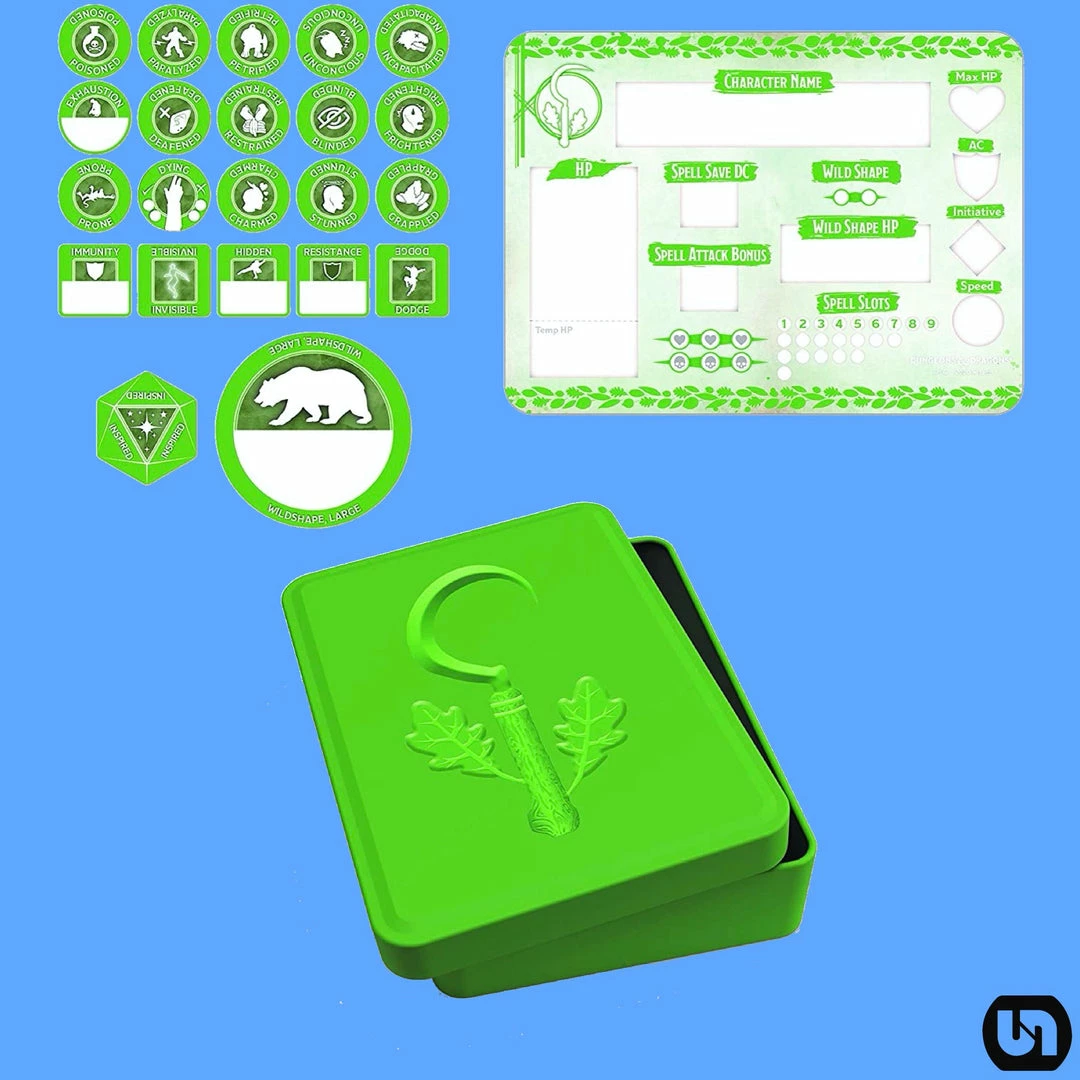 Flash Sale π― Gale Force 9 Dungeons & Dragons 5E: Druid Token Set βοΈ 3 Gale Force 9 Dungeons & Dragons 5E: Druid Token Set