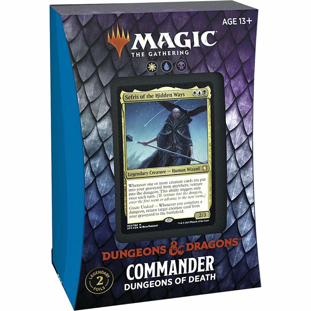 Top 10 π Wizards Of The Coast Magic The Gathering: Dungeons & Dragons - Adventures In The Forgotten Realms Commander Deck-Dungeons Of Death π 3 Wizards Of The Coast Magic The Gathering: Dungeons & Dragons - Adventures In The Forgotten Realms Commander Deck-Dungeons Of Death