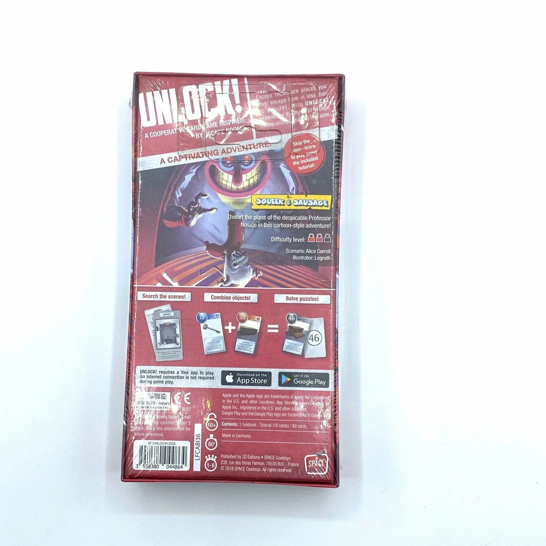 Cheapest π― Space Cowboys Unlock! Escape Adventures: Squeek And Sausage Board Games β€οΈ 4 Space Cowboys Unlock! Escape Adventures: Squeek And Sausage Board Games