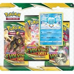 Pokemon TCG: Sword & Shield Evolving Skies 3 Pack Blister - Eiscue