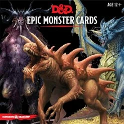 Gale Force 9 RPGs Dungeons & Dragons 5E: Monster Cards - Epic Monsters