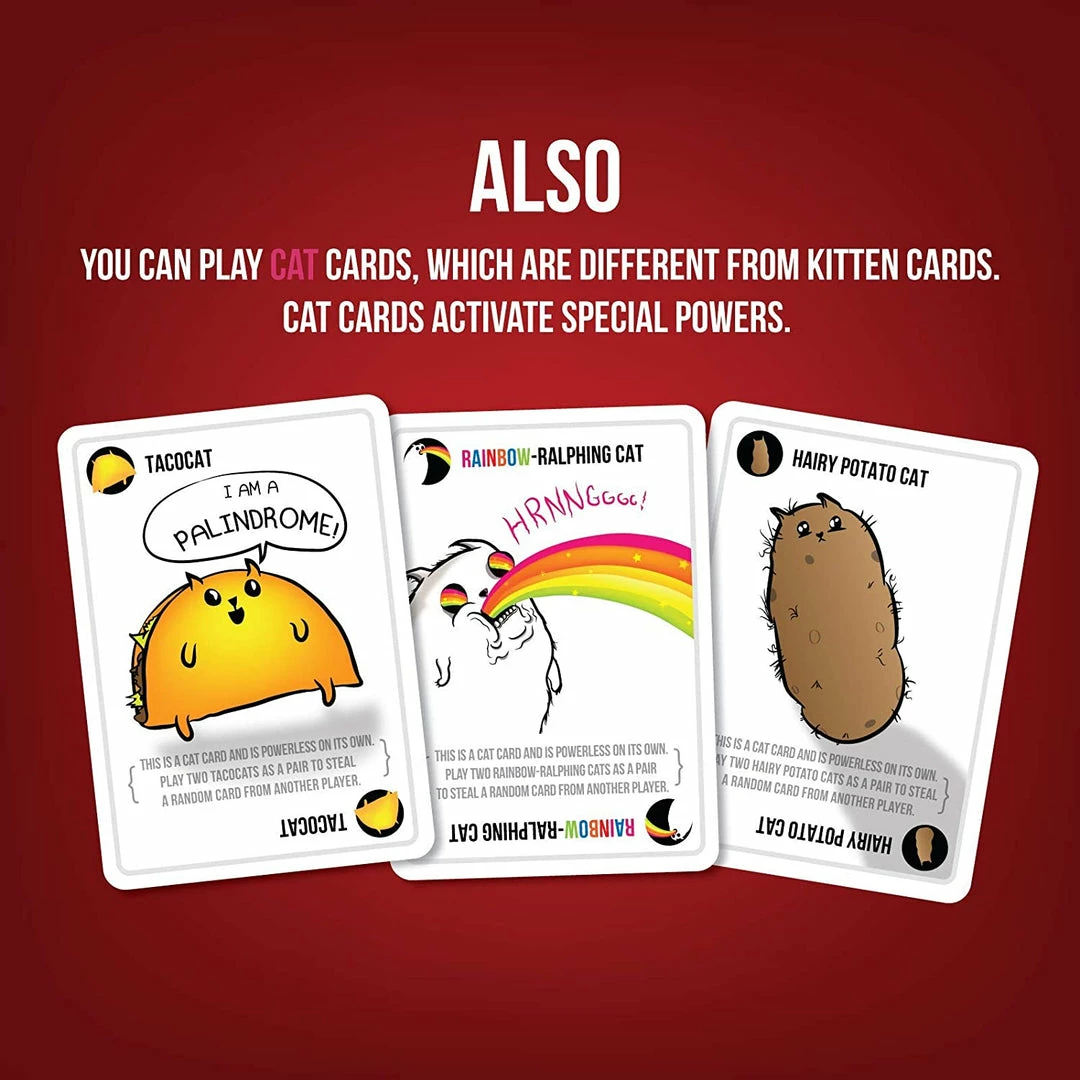 Promo 𧨠Exploding Kittens (Original Edition) Board Games π 6 Exploding Kittens (Original Edition) Board Games