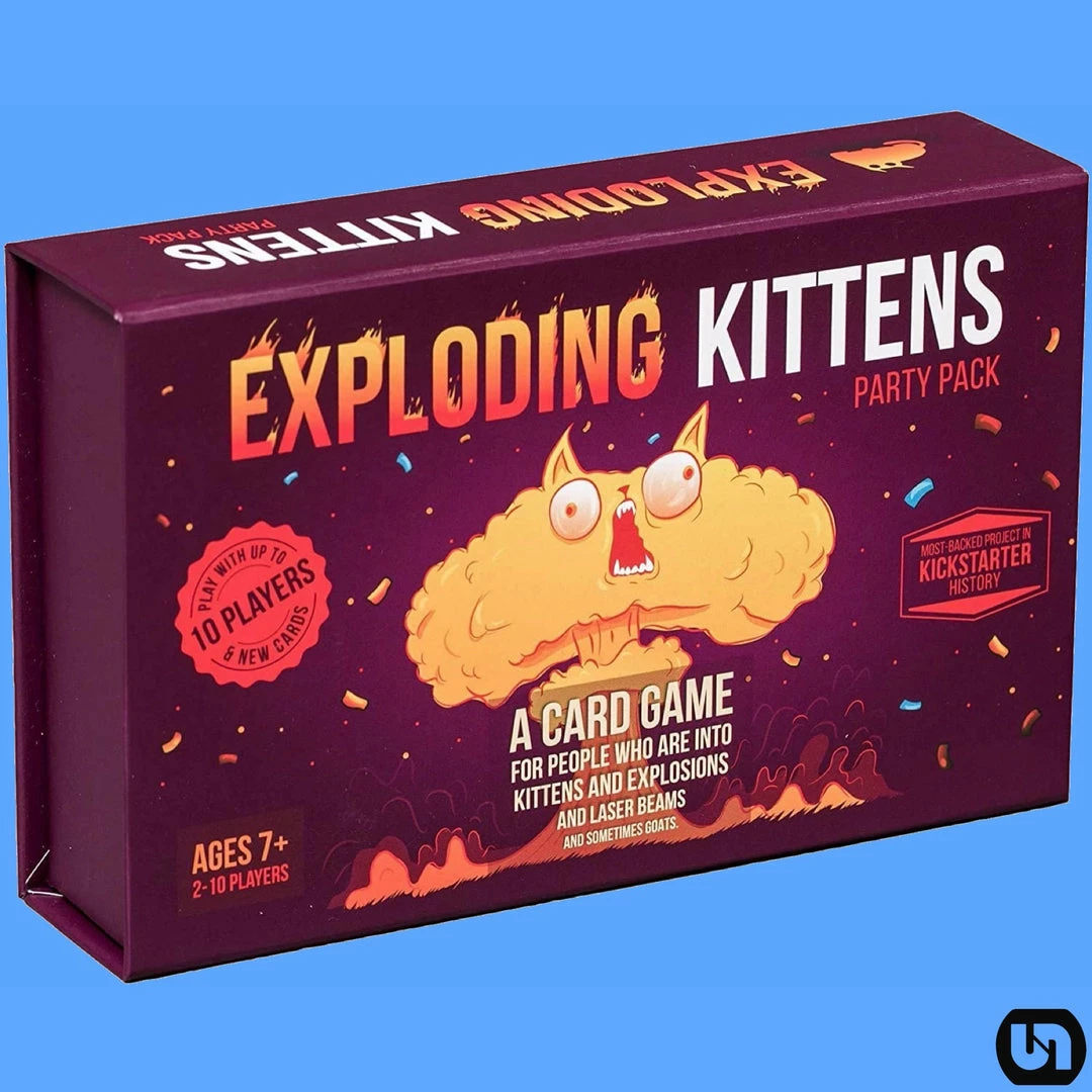 Best Sale ๐ Board Games Exploding Kittens: Party Pack โค๏ธ 3 Board Games Exploding Kittens: Party Pack