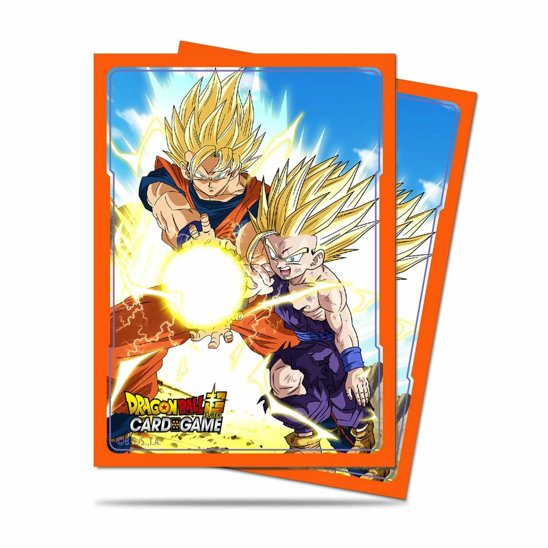 Best Sale π Ultra Pro: Dragon Ball Super Deck Protector 65ct - Father Son Kamehameha π 3 Ultra Pro: Dragon Ball Super Deck Protector 65ct - Father Son Kamehameha