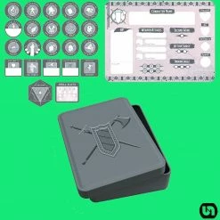 Gale Force 9 Dungeons & Dragons 5E: Fighter Token Set