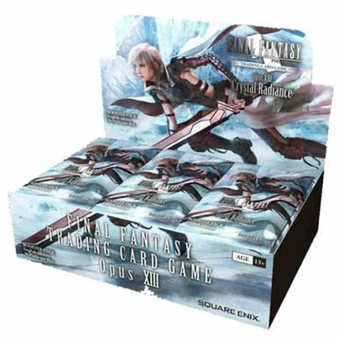 Promo π― Square Enix TCGs Final Fantasy: Opus 13 - Crystal Radiance Booster Box π 3 Square Enix TCGs Final Fantasy: Opus 13 - Crystal Radiance Booster Box