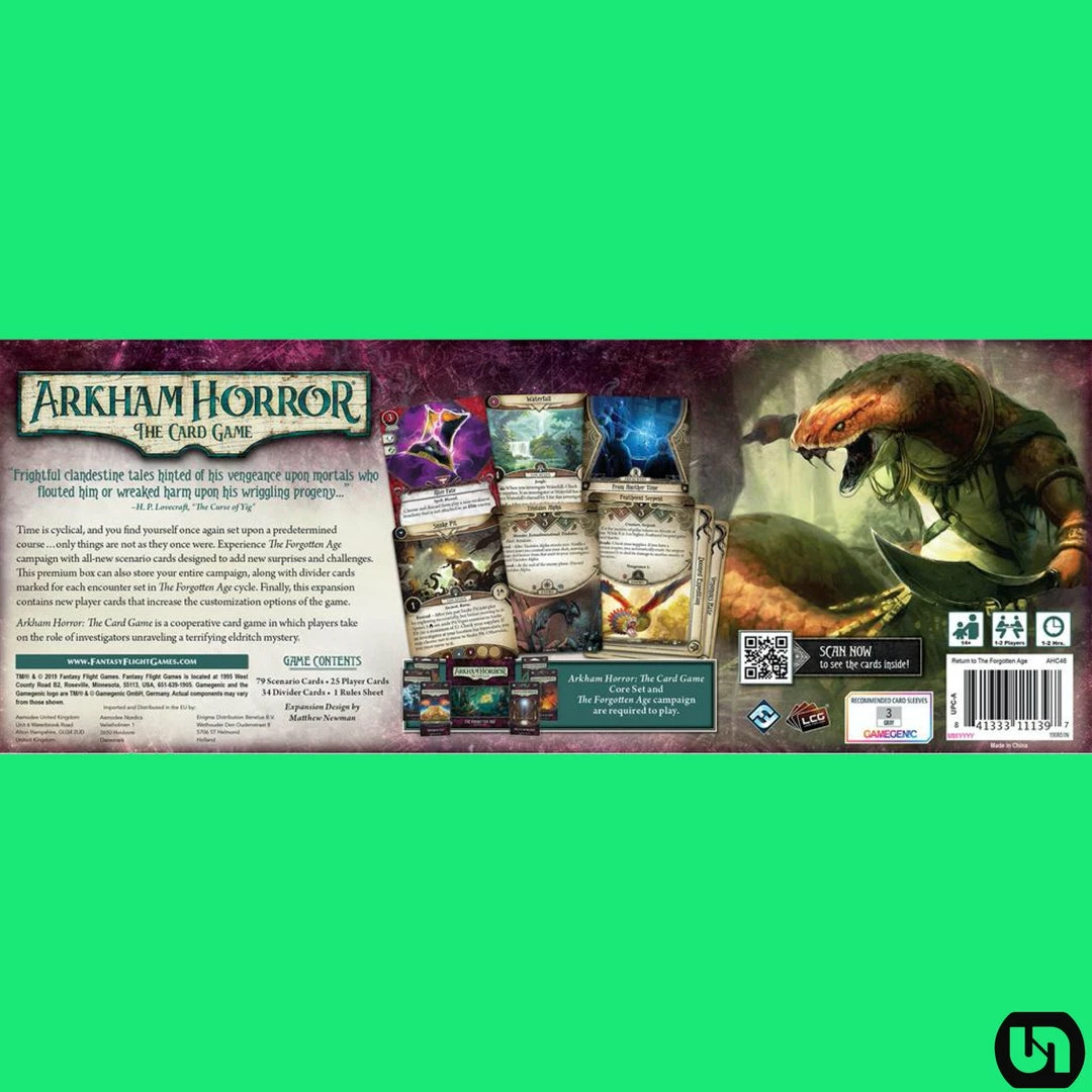 Discount π₯ Fantasy Flight Games Arkham Horror: The Card Game - Return To The Forgotten Age Board Games π 4 Fantasy Flight Games Arkham Horror: The Card Game - Return To The Forgotten Age Board Games