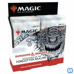 Wizards Of The Coast Magic The Gathering: Dungeons & Dragons - Adventures In The Forgotten Realms Collector Booster Box