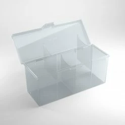 Asmodee Gamegenic: Fourtress 320+ Deck Box - Clear Supplies