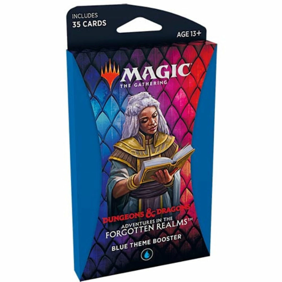 Discount π Wizards Of The Coast Magic The Gathering: Dungeons & Dragons - Adventures In The Forgotten Realms Theme Booster-Blue β 3 Wizards Of The Coast Magic The Gathering: Dungeons & Dragons - Adventures In The Forgotten Realms Theme Booster-Blue