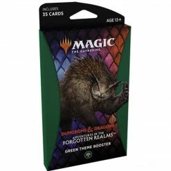 Wizards Of The Coast Magic The Gathering: Dungeons & Dragons - Adventures In The Forgotten Realms Theme Booster-Green