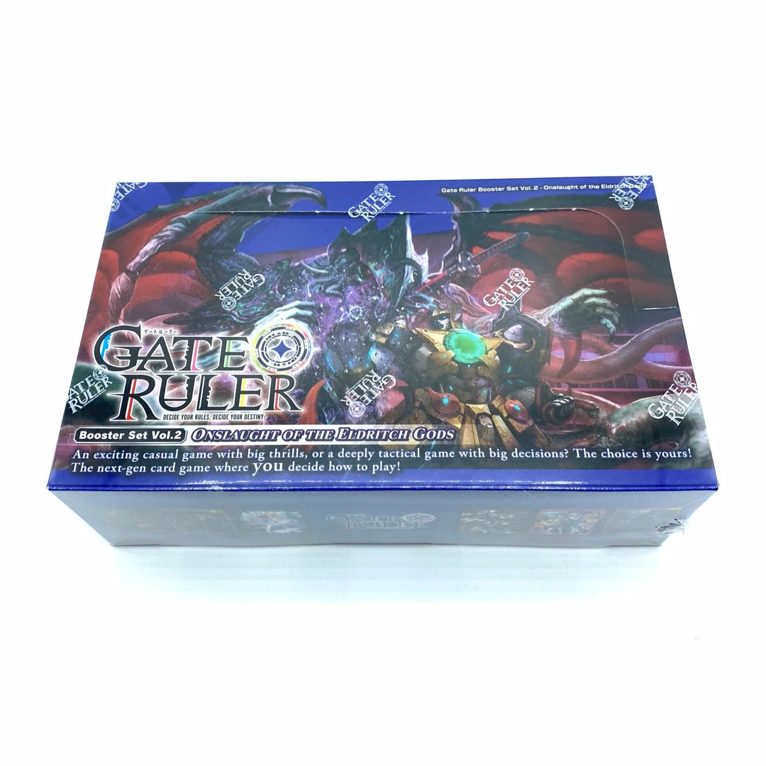 Outlet π Daiyu Inc TCGs Gate Ruler TCG: Onslaught Of The Eldritch Gods Booster Box Vol. 2 π₯ 3 Daiyu Inc TCGs Gate Ruler TCG: Onslaught Of The Eldritch Gods Booster Box Vol. 2