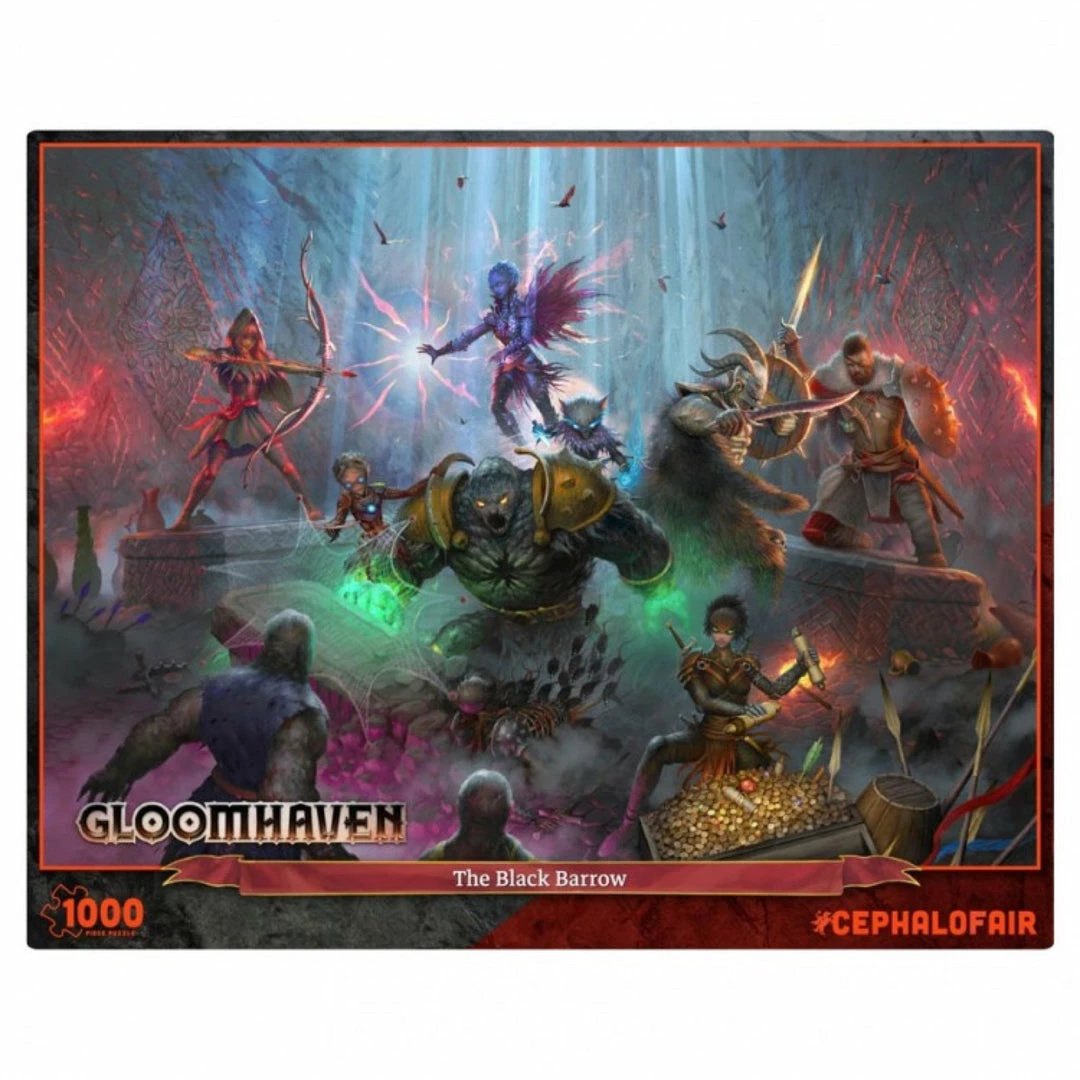 Best reviews of ❤️ Cephalofair Games Toys & Figures Gloomhaven: Black Barrow 1000pc Puzzle ✔️ 3 Cephalofair Games Toys & Figures Gloomhaven: Black Barrow 1000pc Puzzle