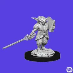 Wizkids Dungeons & Dragons: Nolzur's Marvelous Miniatures Wave 15 - Goblin Rogue & Goblin Bard