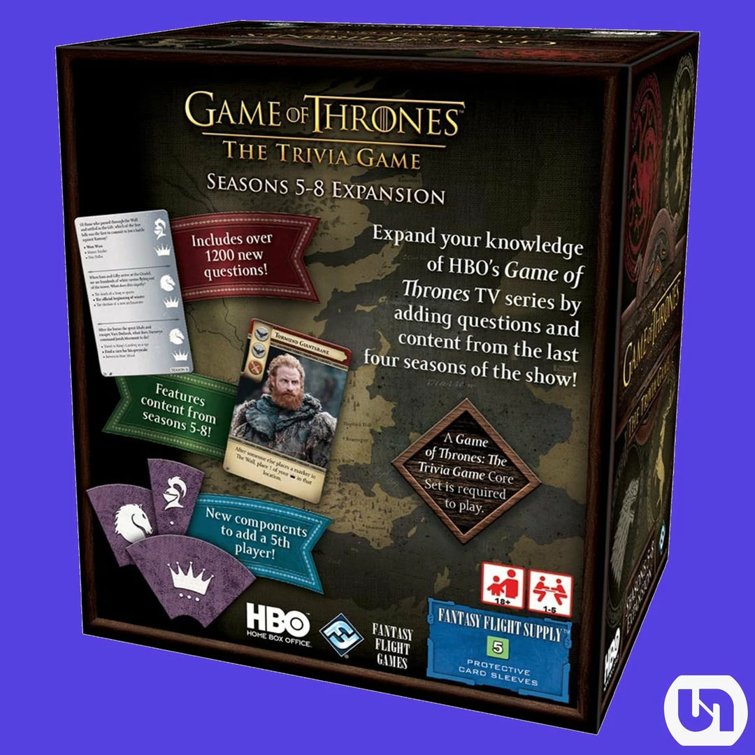 Budget π Fantasy Flight Games Game Of Thrones: The Trivia Game - Seasons 5-8 Expansion β 4 Fantasy Flight Games Game Of Thrones: The Trivia Game - Seasons 5-8 Expansion