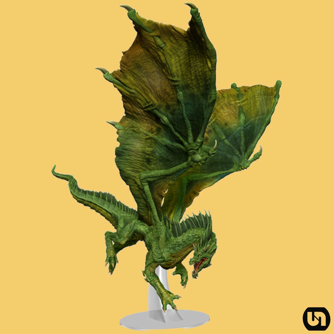 Discount β Wizkids Dungeons & Dragons: Icons Of The Realms - Adult Green Dragon Premium Figure π 3 Wizkids Dungeons & Dragons: Icons Of The Realms - Adult Green Dragon Premium Figure