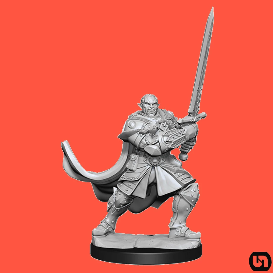 Coupon 𧨠Wizkids Dungeons & Dragons: Nolzur's Marvelous Miniatures Wave 15 - Half-Orc Paladin π 3 Wizkids Dungeons & Dragons: Nolzur's Marvelous Miniatures Wave 15 - Half-Orc Paladin