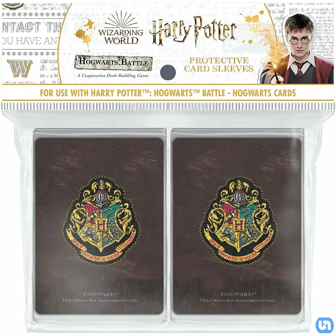 Flash Sale π USAopoly Supplies Harry Potter: Hogwarts Battle - Protective Card Sleeves (Hogwarts) π 3 USAopoly Supplies Harry Potter: Hogwarts Battle - Protective Card Sleeves (Hogwarts)
