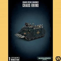 Games Workshop Warhammer: 40,000 - Chaos Space Marines-Chaos Rhino Miniatures