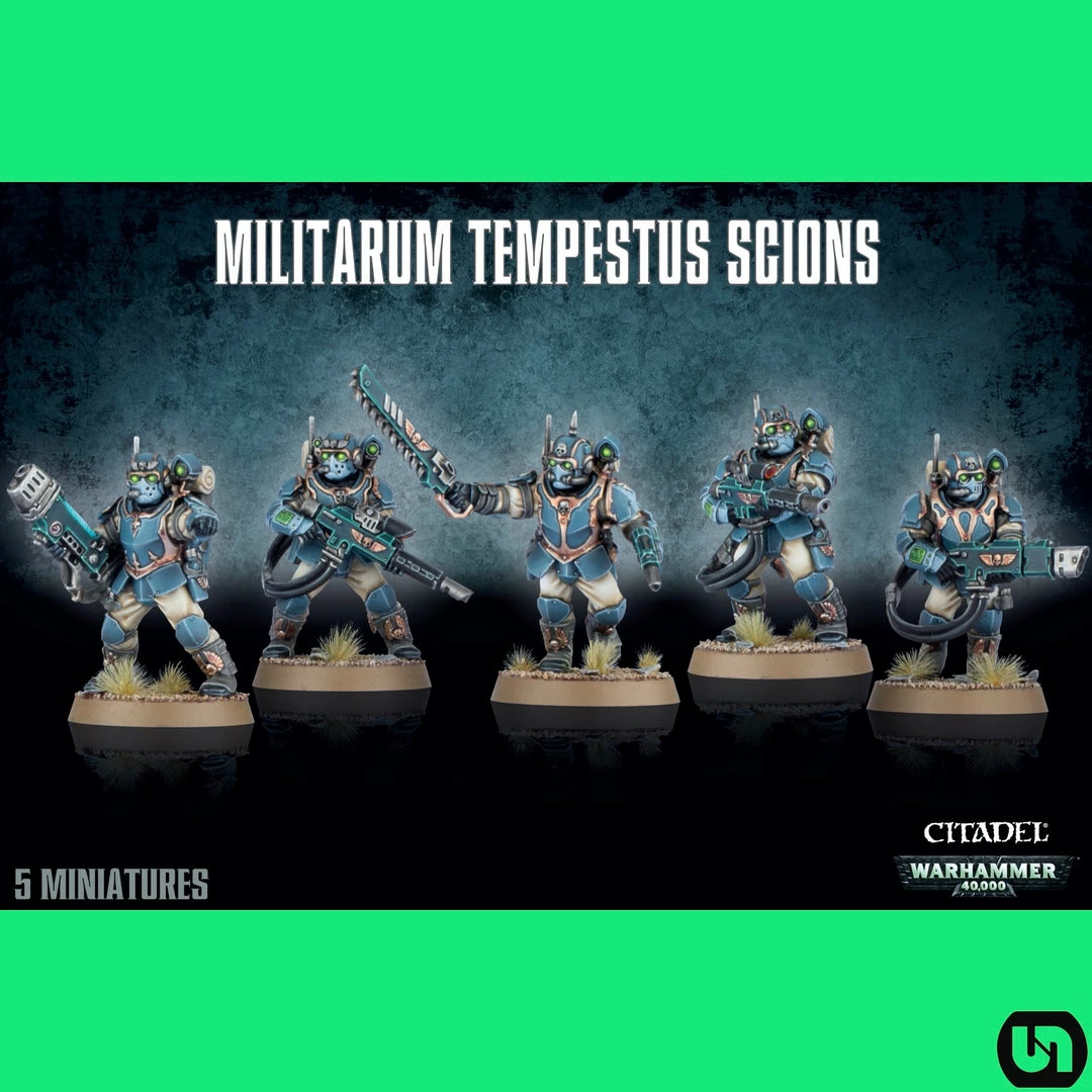 Coupon 𧨠Games Workshop Warhammer: 40,000 - Militarum Tempestus Scions π₯ 3 Games Workshop Warhammer: 40,000 - Militarum Tempestus Scions