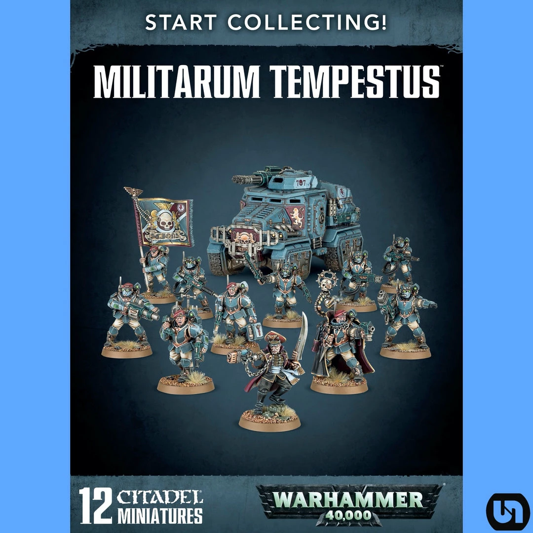 Brand new π Games Workshop Warhammer: 40,000 - Start Collecting!-Militarum Tempestus Miniatures β 3 Games Workshop Warhammer: 40,000 - Start Collecting!-Militarum Tempestus Miniatures