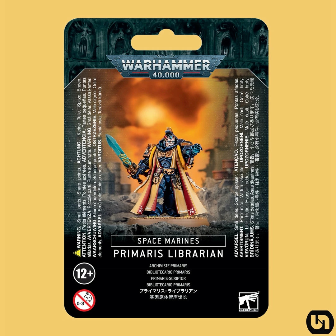Games Workshop Warhammer: 40,000 - Space Marines-Primaris Librarian Miniatures