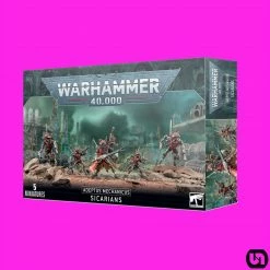 Games Workshop Warhammer: 40,000 - Adeptus Mechanicus-Sicarians Miniatures
