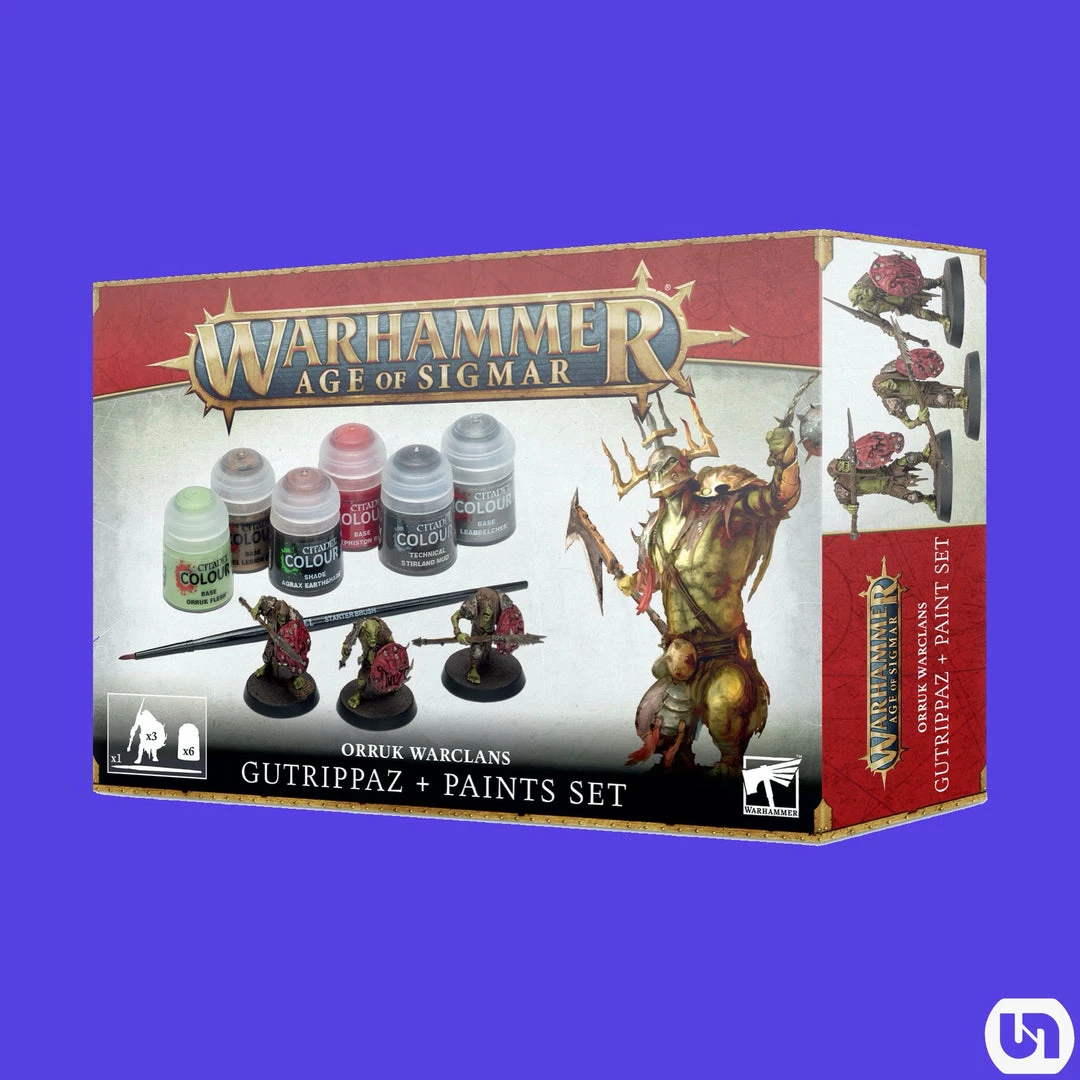 Coupon π Games Workshop Warhammer: Age Of Sigmar - Orruk Warclans-Gutrippaz + Paints Set π 3 Games Workshop Warhammer: Age Of Sigmar - Orruk Warclans-Gutrippaz + Paints Set