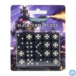 Games Workshop Warhammer: 40,000 - Black Templars Dice