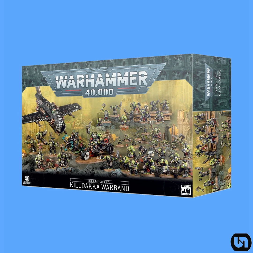 Games Workshop Warhammer: 40,000 - Orks Battleforce-Killdakka Warband Miniatures