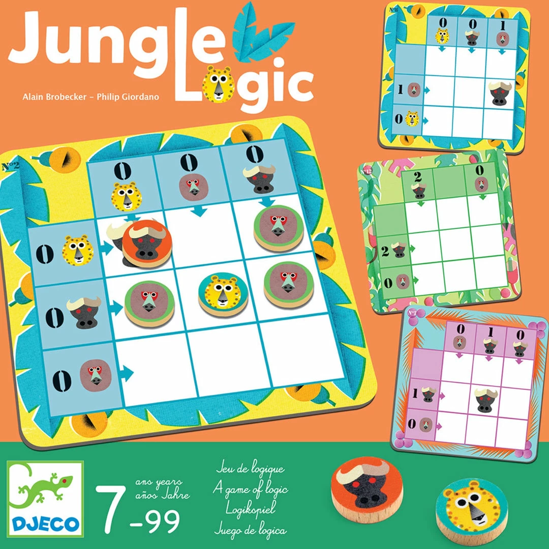 Cheap β Djeco Jungle Logic Board Games π 3 Djeco Jungle Logic Board Games