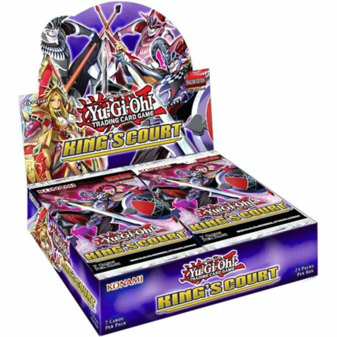 Best Pirce π Konami TCGs Yu-Gi-Oh: King's Court Booster Box π 3 Konami TCGs Yu-Gi-Oh: King's Court Booster Box