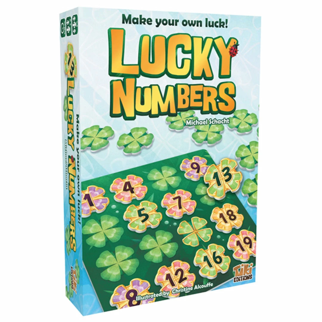 Promo π Tiki Editions Lucky Numbers Board Games π 3 Tiki Editions Lucky Numbers Board Games