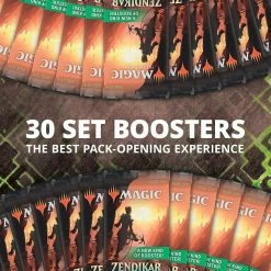 Wizards Of The Coast Magic The Gathering: Zendikar Rising Set Booster Box TCGs