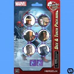 Wizkids Miniatures Marvel HeroClix: X-Men Rise & Fall Dice & Token Pack