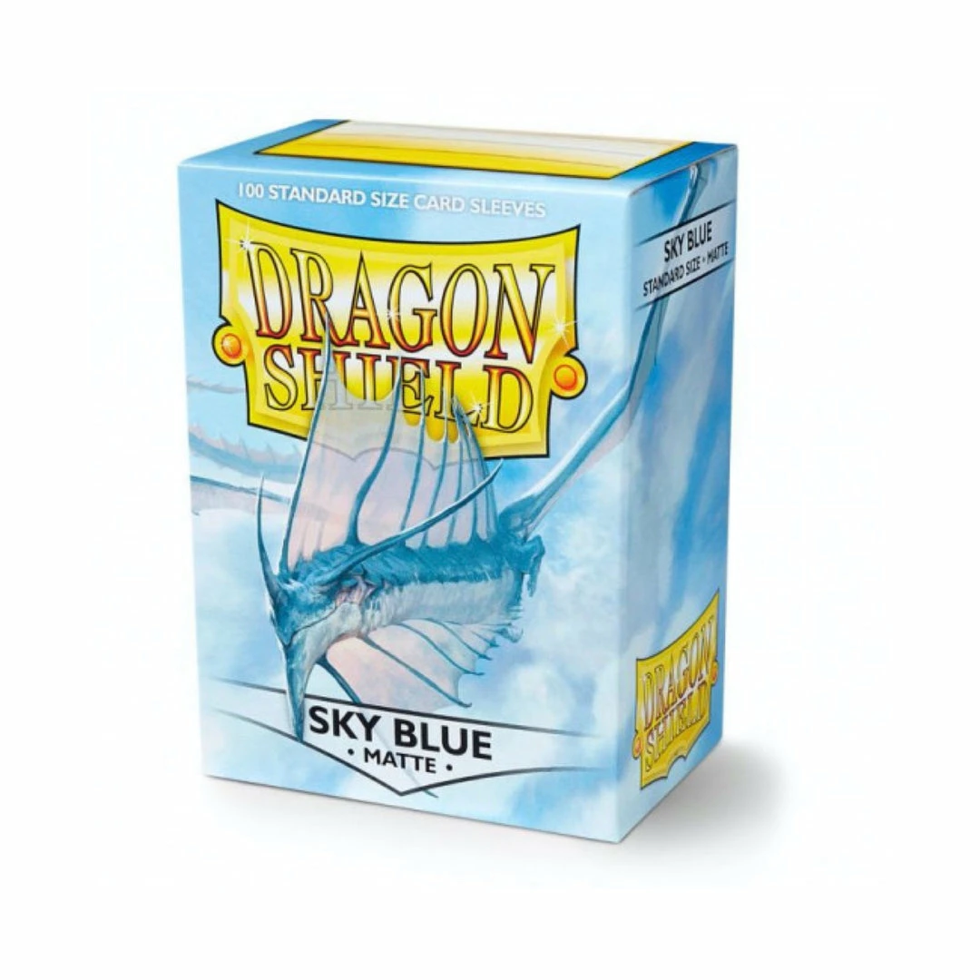 Outlet π₯° Arcane Tinman Dragon Shield Matte Sleeves - Sky Blue (100-Pack) π 3 Arcane Tinman Dragon Shield Matte Sleeves - Sky Blue (100-Pack)