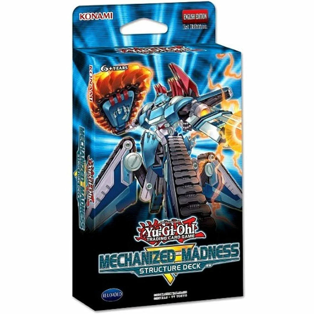 Coupon π Konami TCGs Yu-Gi-Oh: Mechanized Madness Structure Deck π₯° 3 Konami TCGs Yu-Gi-Oh: Mechanized Madness Structure Deck