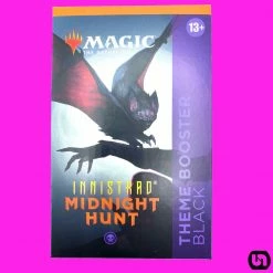 Wizards Of The Coast Magic The Gathering: Innistrad - Midnight Hunt Theme Booster-Black TCGs