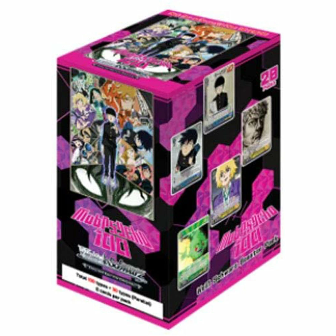 Best Pirce β¨ BushiRoad Weiss Schwarz: Mob Psycho 100 Booster Box - English Edition π 3 BushiRoad Weiss Schwarz: Mob Psycho 100 Booster Box - English Edition