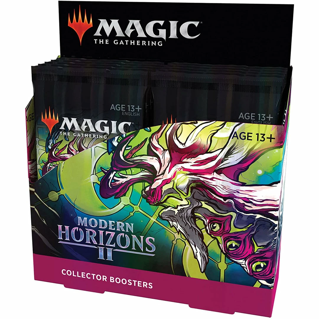 Discount π₯ Wizards Of The Coast Magic The Gathering: Modern Horizons 2 Collector Booster Box TCGs π₯ 3 Wizards Of The Coast Magic The Gathering: Modern Horizons 2 Collector Booster Box TCGs
