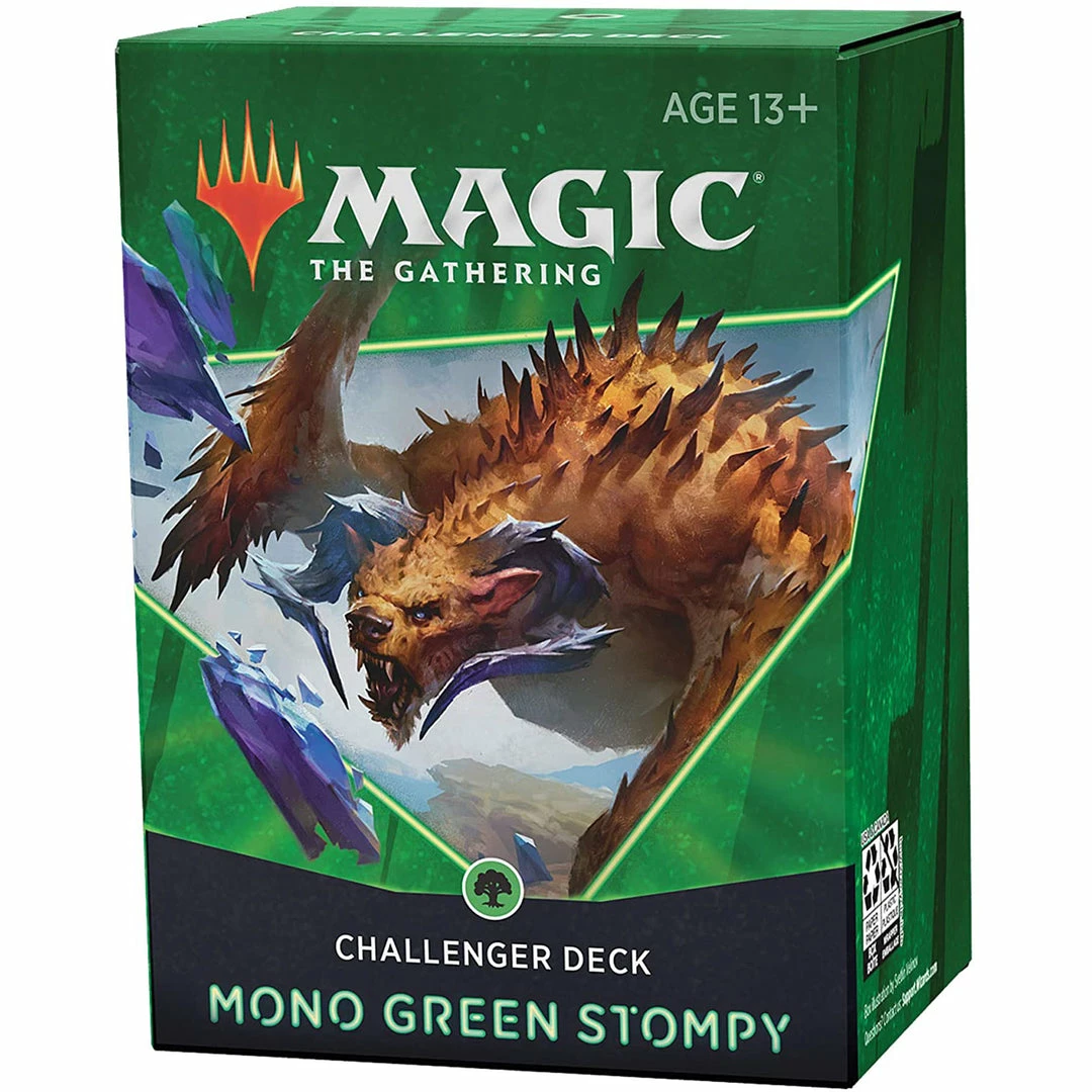 Promo β¨ Wizards Of The Coast TCGs Magic The Gathering: 2021 Challenger Deck - Mono Green Stompy π 3 Wizards Of The Coast TCGs Magic The Gathering: 2021 Challenger Deck - Mono Green Stompy