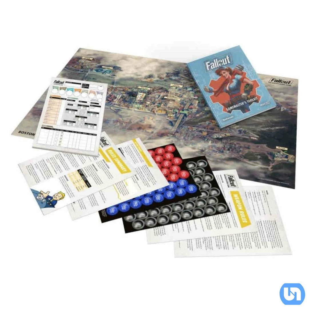 Promo π Modiphius Entertainment Fallout RPG: Gamemaster's Toolkit RPGs 𧨠3 Modiphius Entertainment Fallout RPG: Gamemaster's Toolkit RPGs