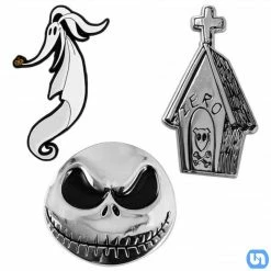 Disney Merch Nightmare Before Christmas: Lapel Pin Set