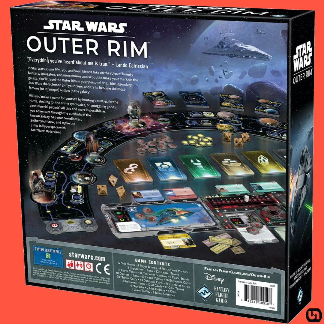 Deals π Fantasy Flight Games Board Games Star Wars: Outer Rim π 4 Fantasy Flight Games Board Games Star Wars: Outer Rim